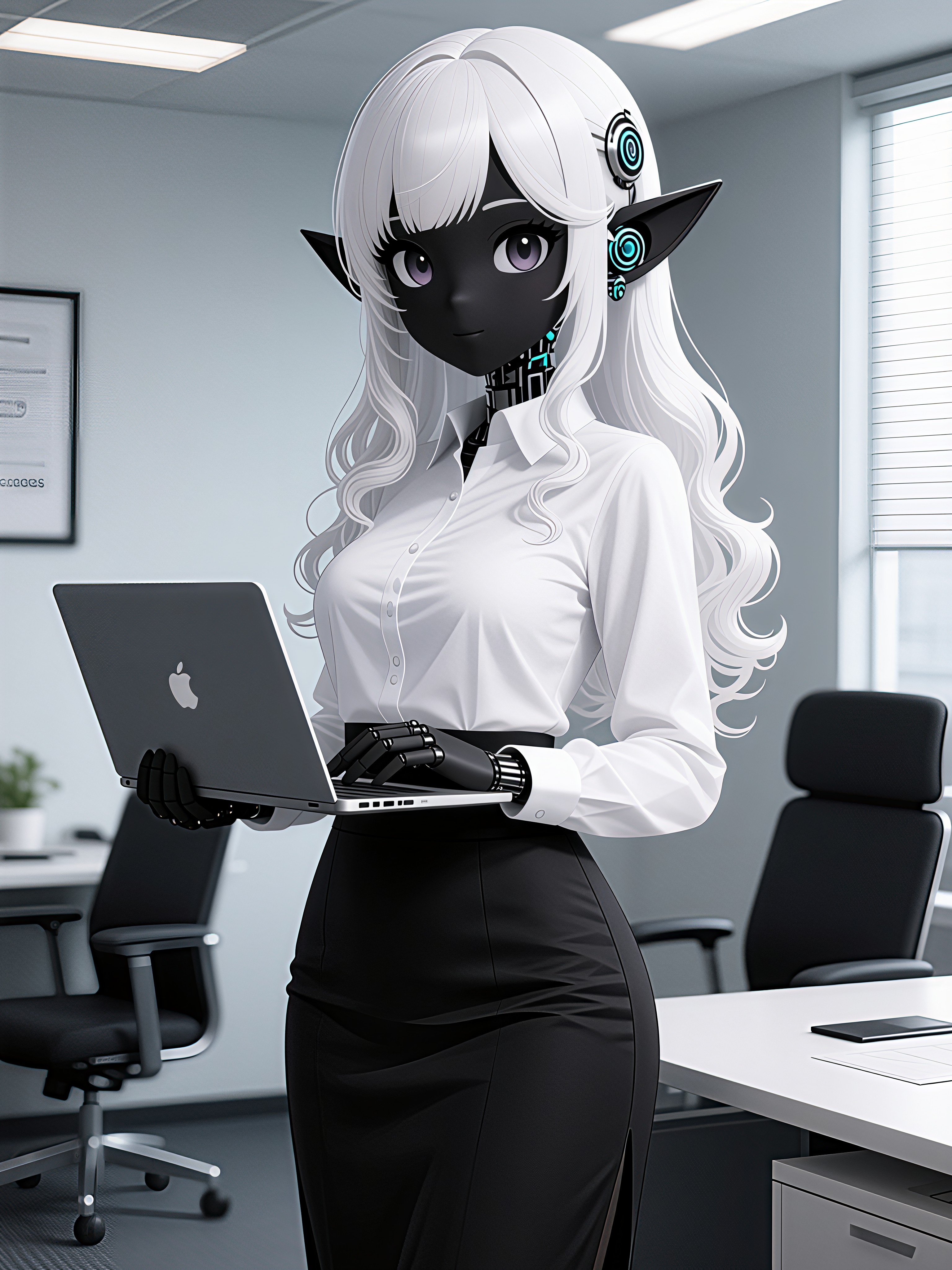 メカ娘4111号 | の人気AIイラスト・グラビア