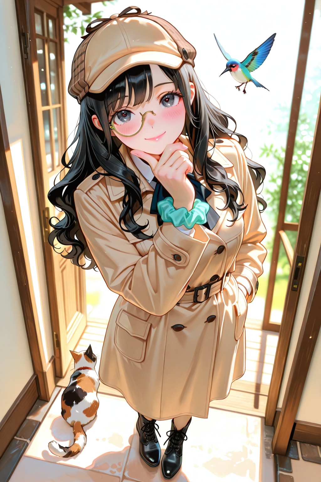う〜ん❤️……この謎は必ず萌音が解いて❤️