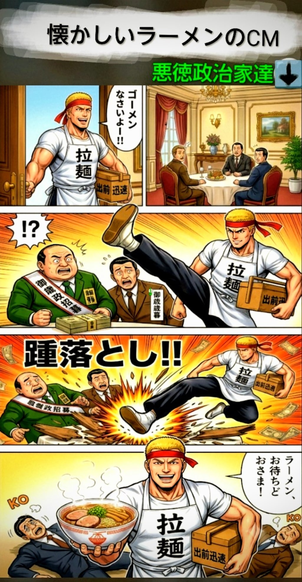 ゴーメンなさいよー！！