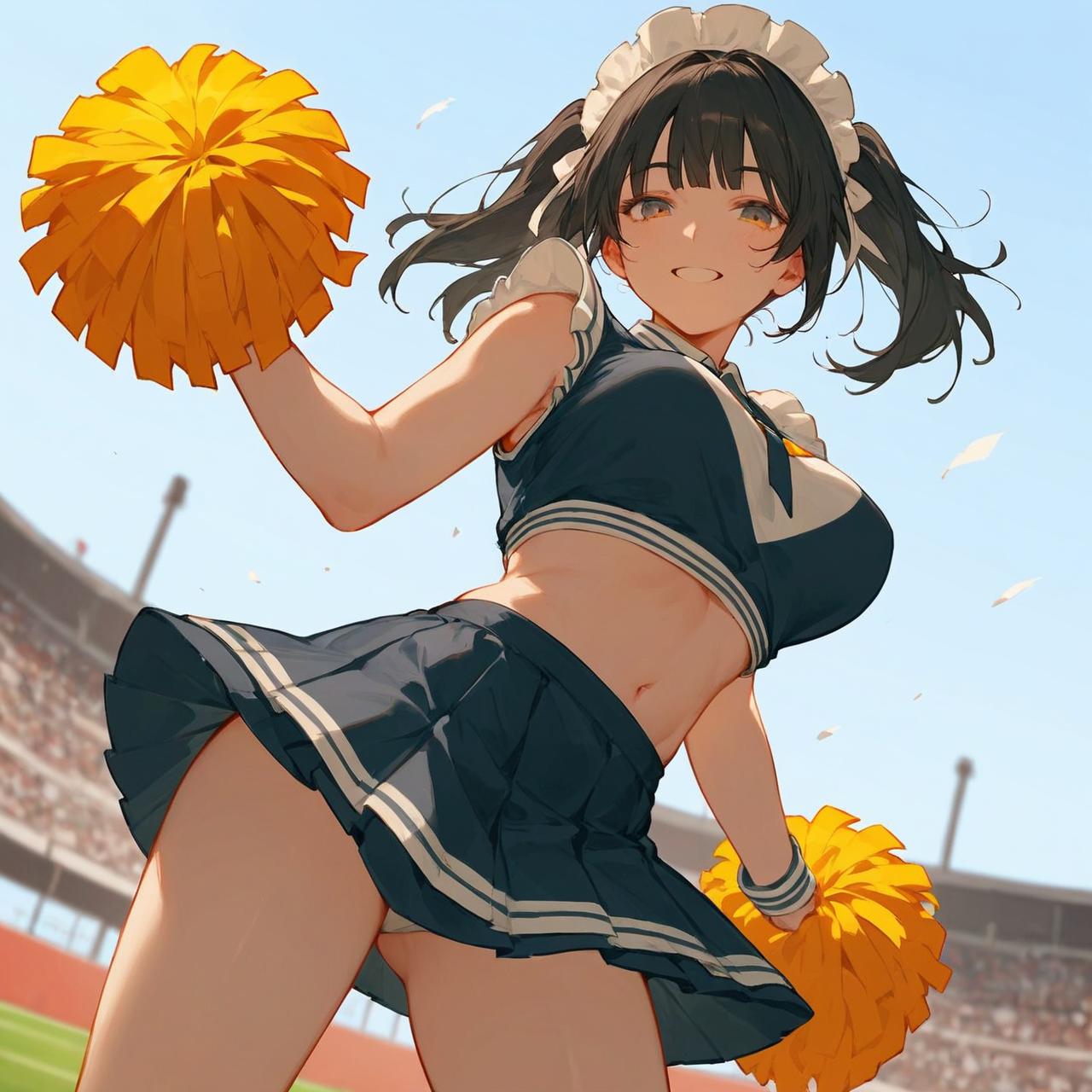 チアリーダーメイドさん