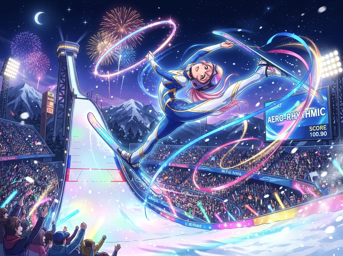 新新体操 | の人気AIイラスト・グラビア