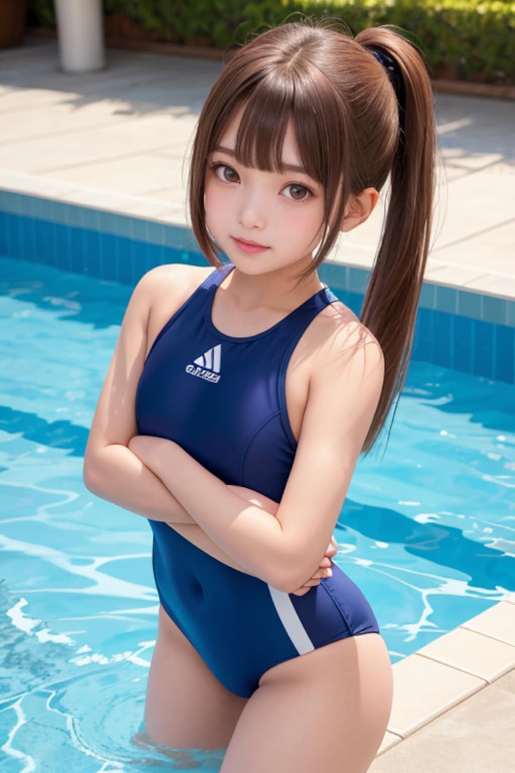 たまにはスク水を
