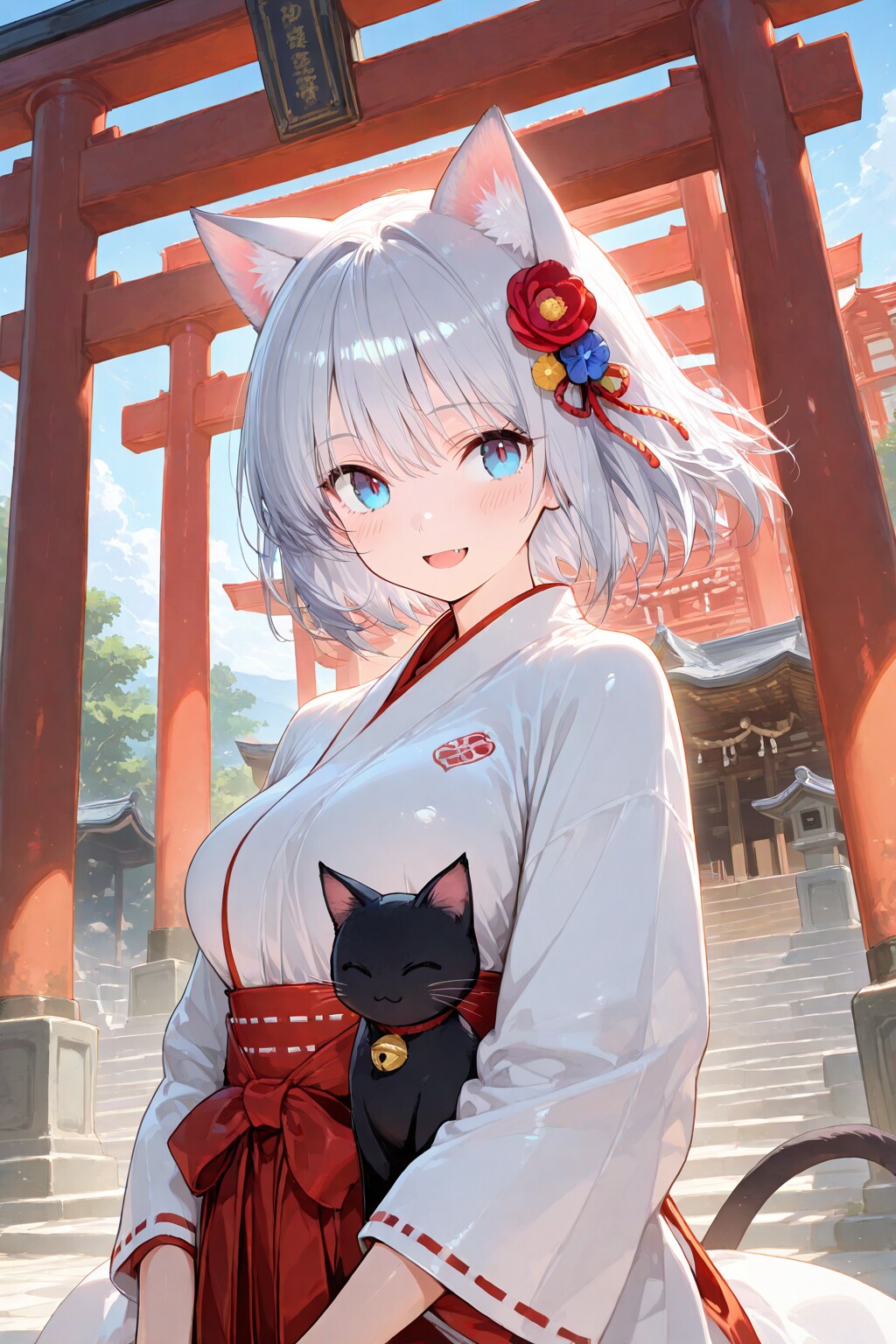 猫巫女様とクロネさん(ENERGY)