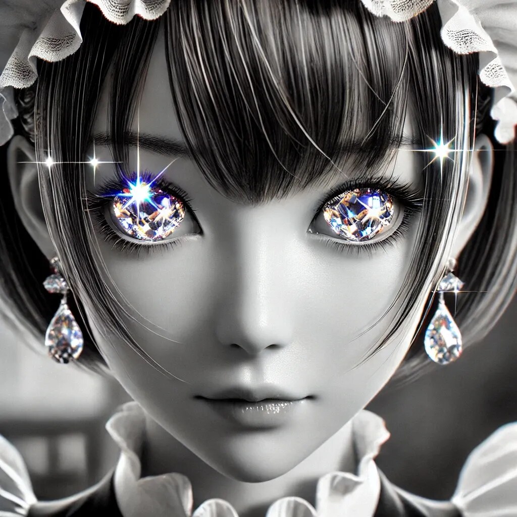 宝石眼を持つメイド