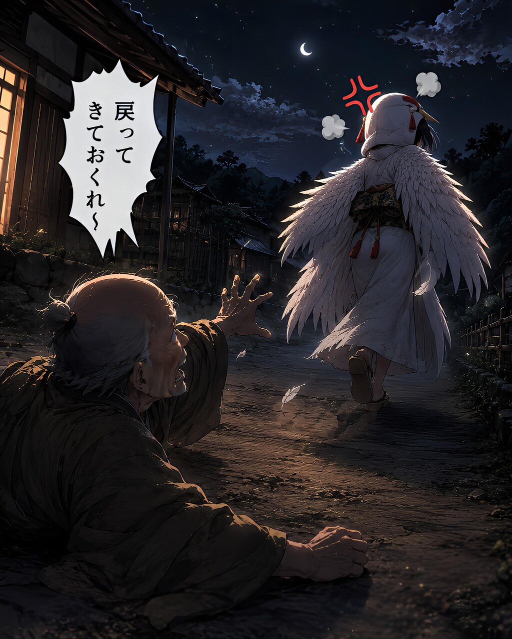 鶴の恩返し