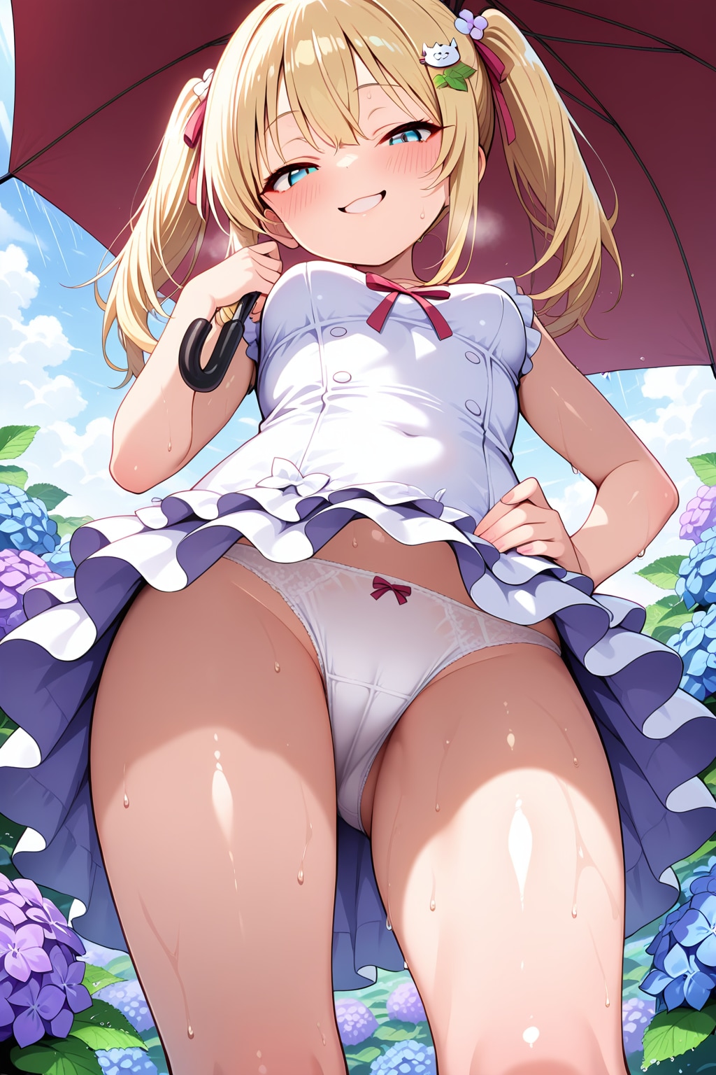 メスガキ　紫陽花