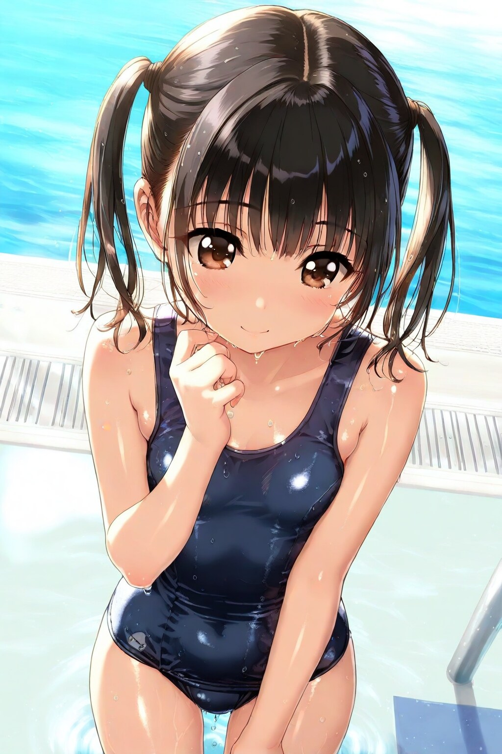 スク水美少女