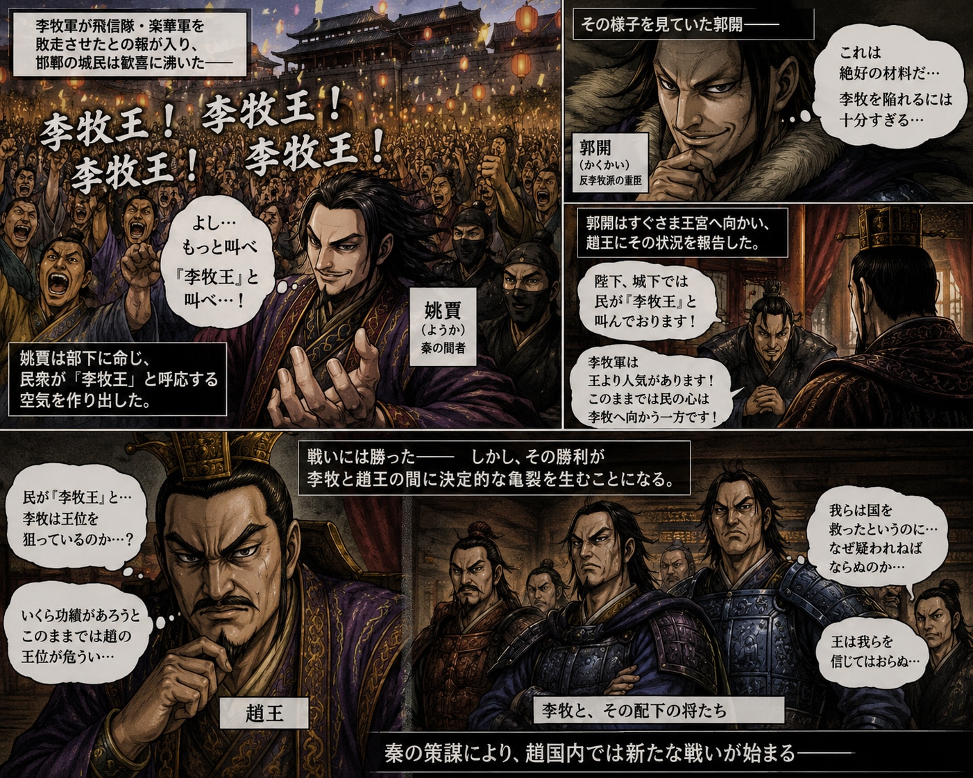 歓声に紛れし策謀……