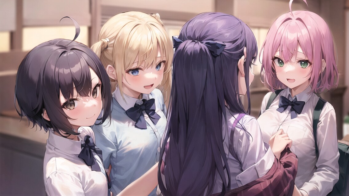 お友達とワイワイ