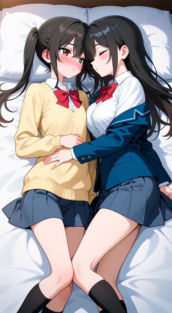 一緒にお昼寝