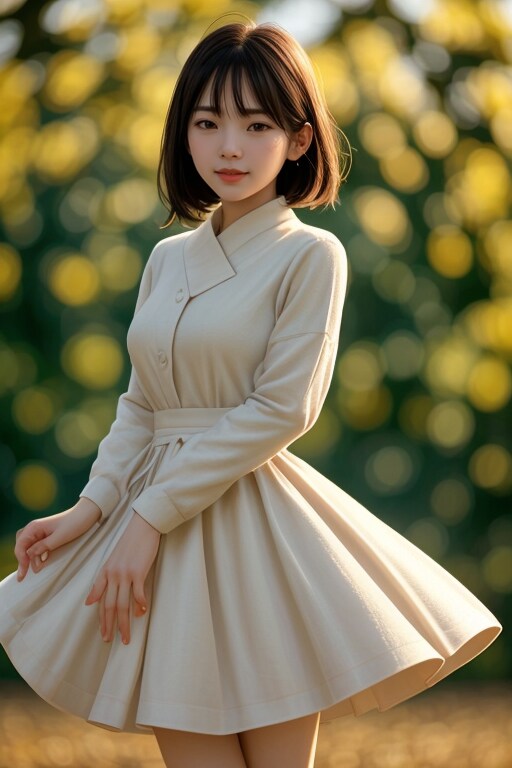 白いブラウススカート