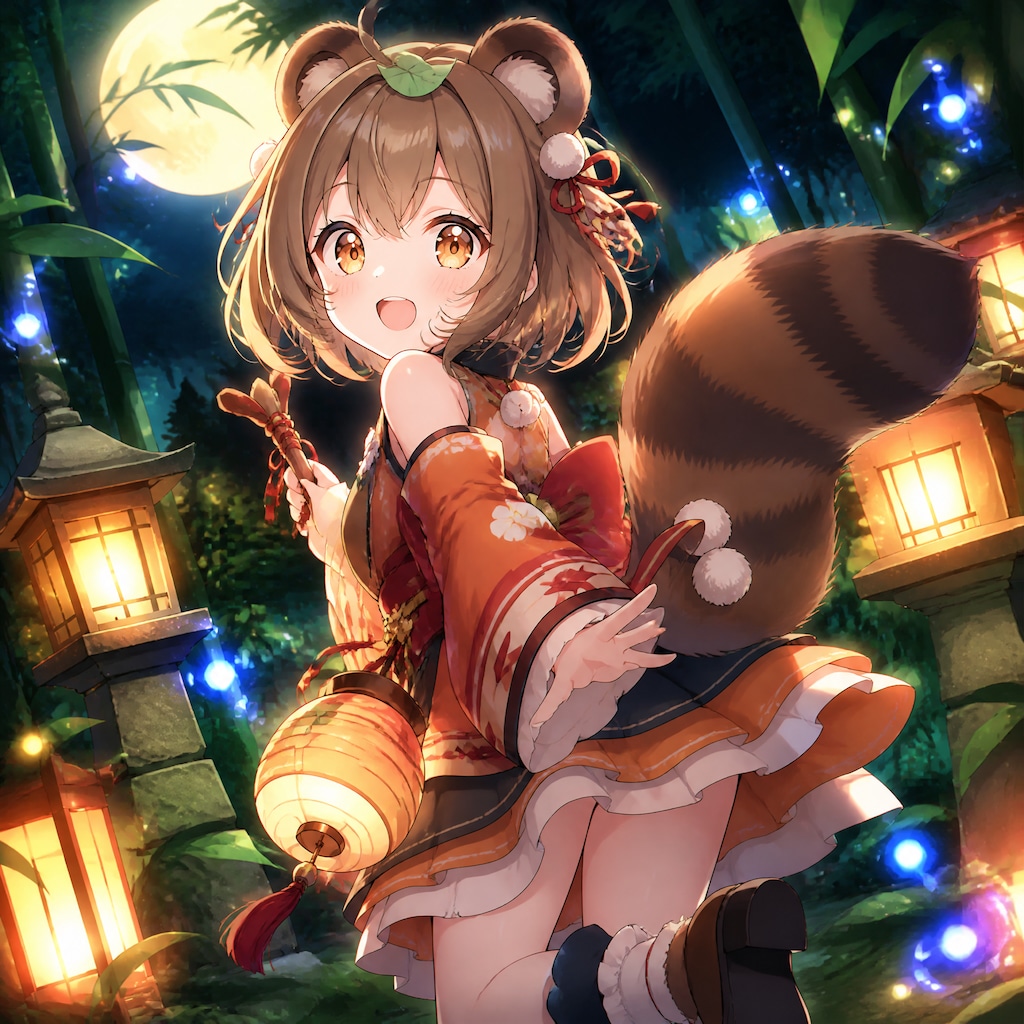 ぽんぽこたぬき（１）GPTimages2.0