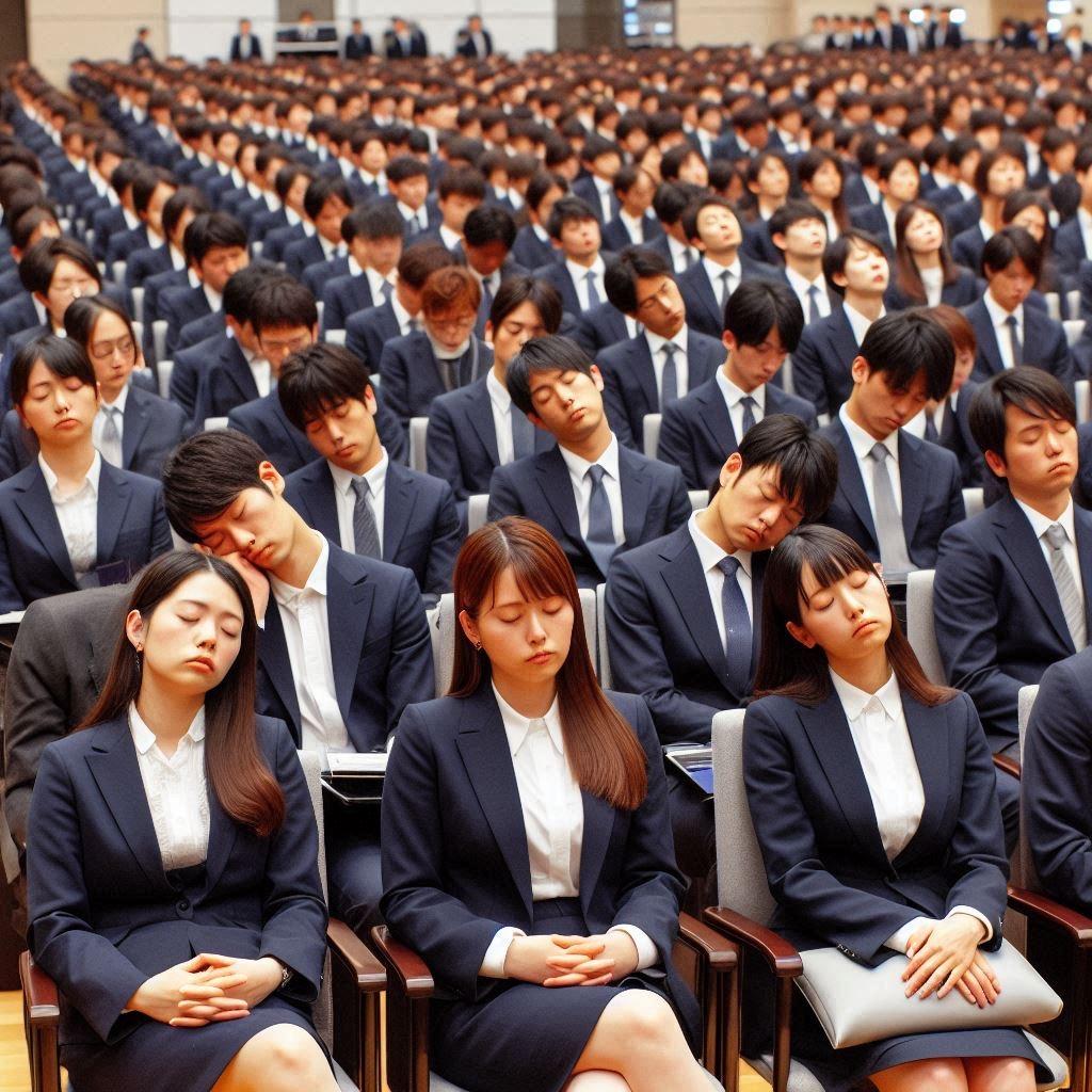 入社式