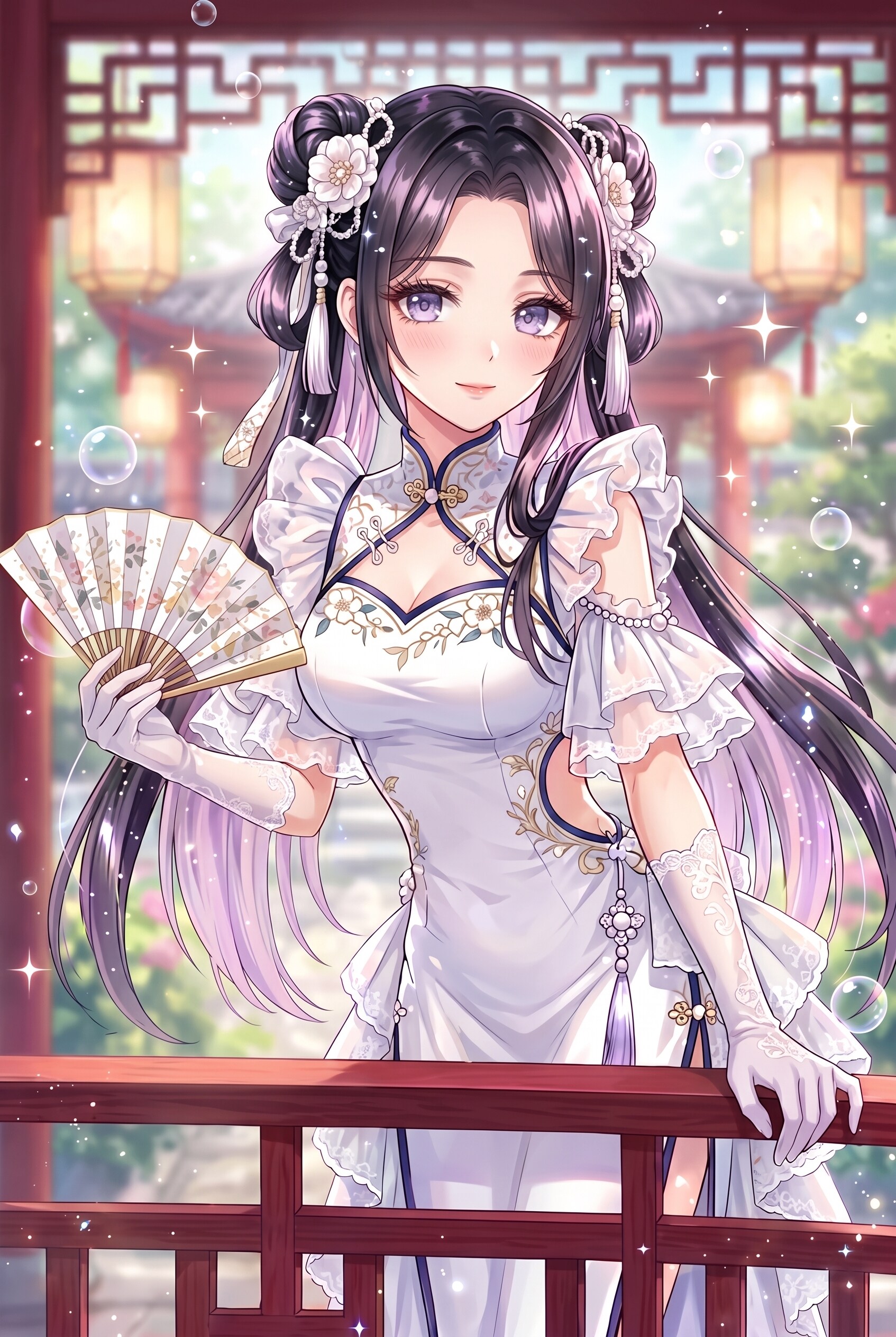 白蘭幽扇
