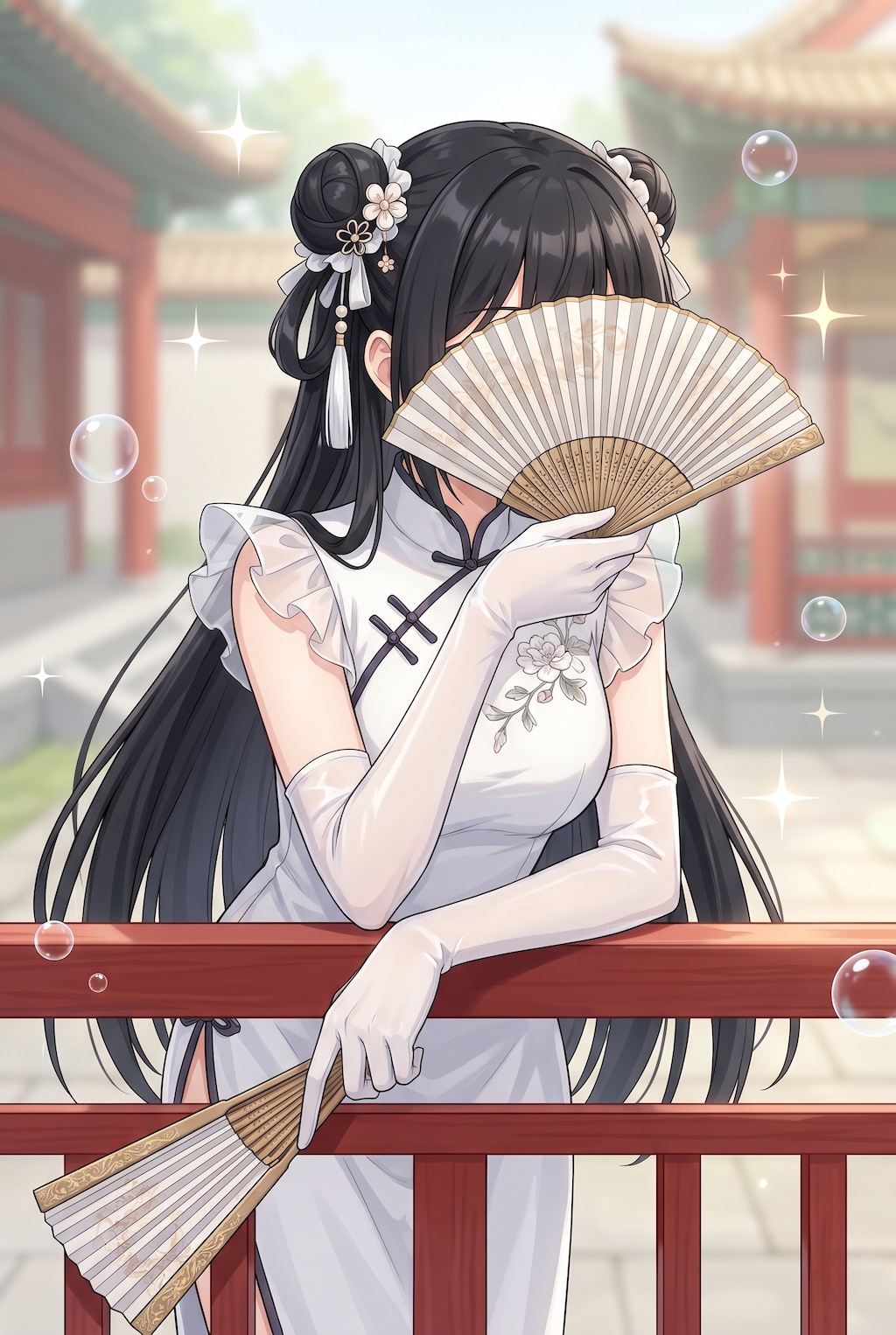 白蘭幽扇