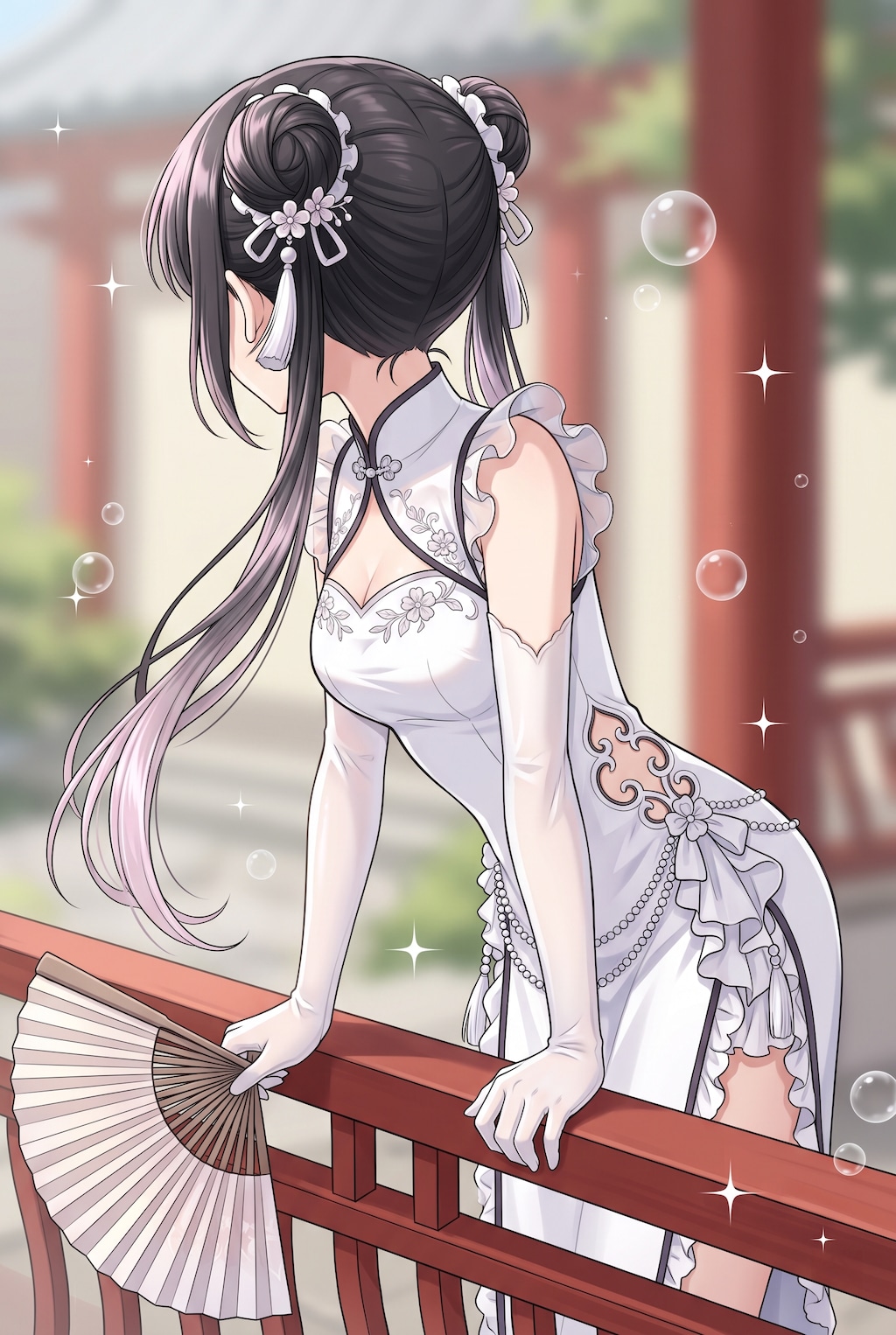 白蘭幽扇