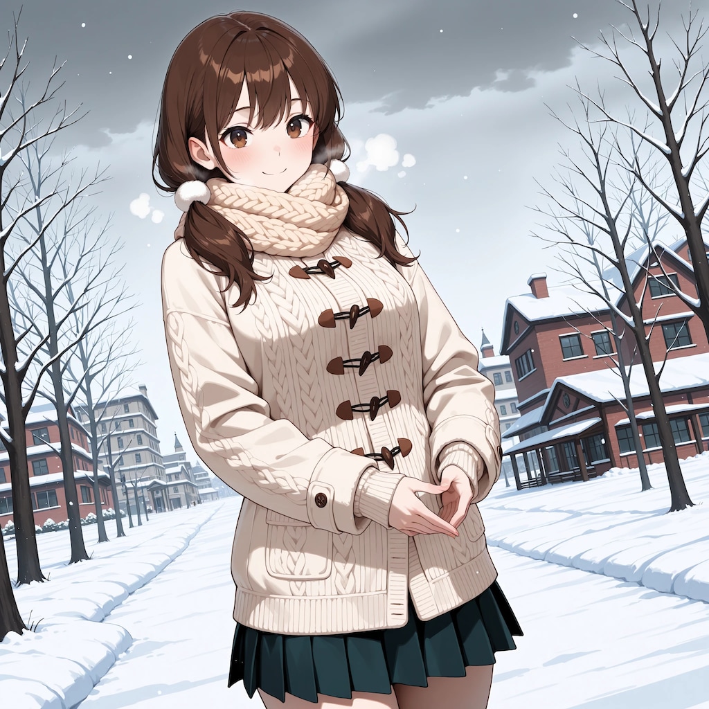 冬仕様の絵海ちゃん