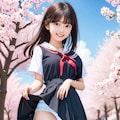 入学式のあと 2枚目