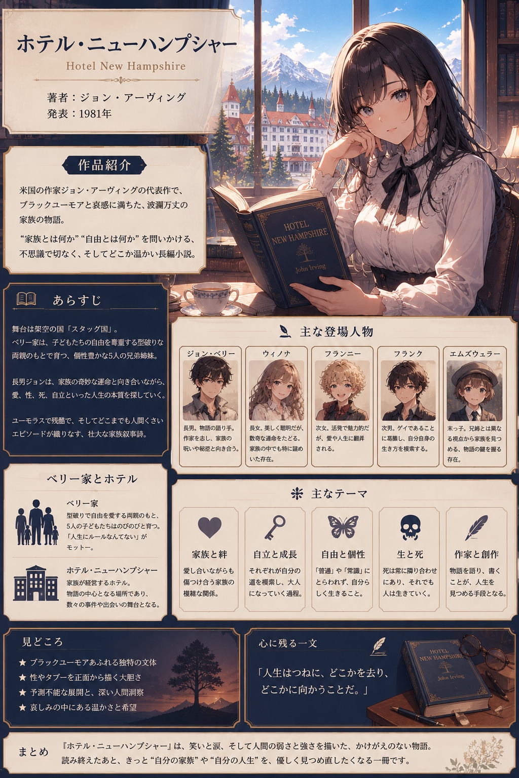 ホテル・ニューハンプシャー | の人気AIイラスト・グラビア