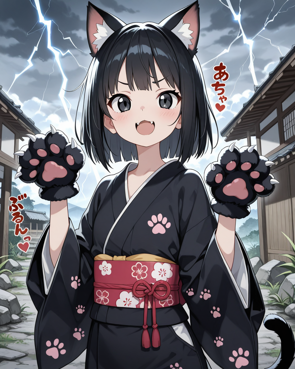 終末世界のねこまたちゃん♡