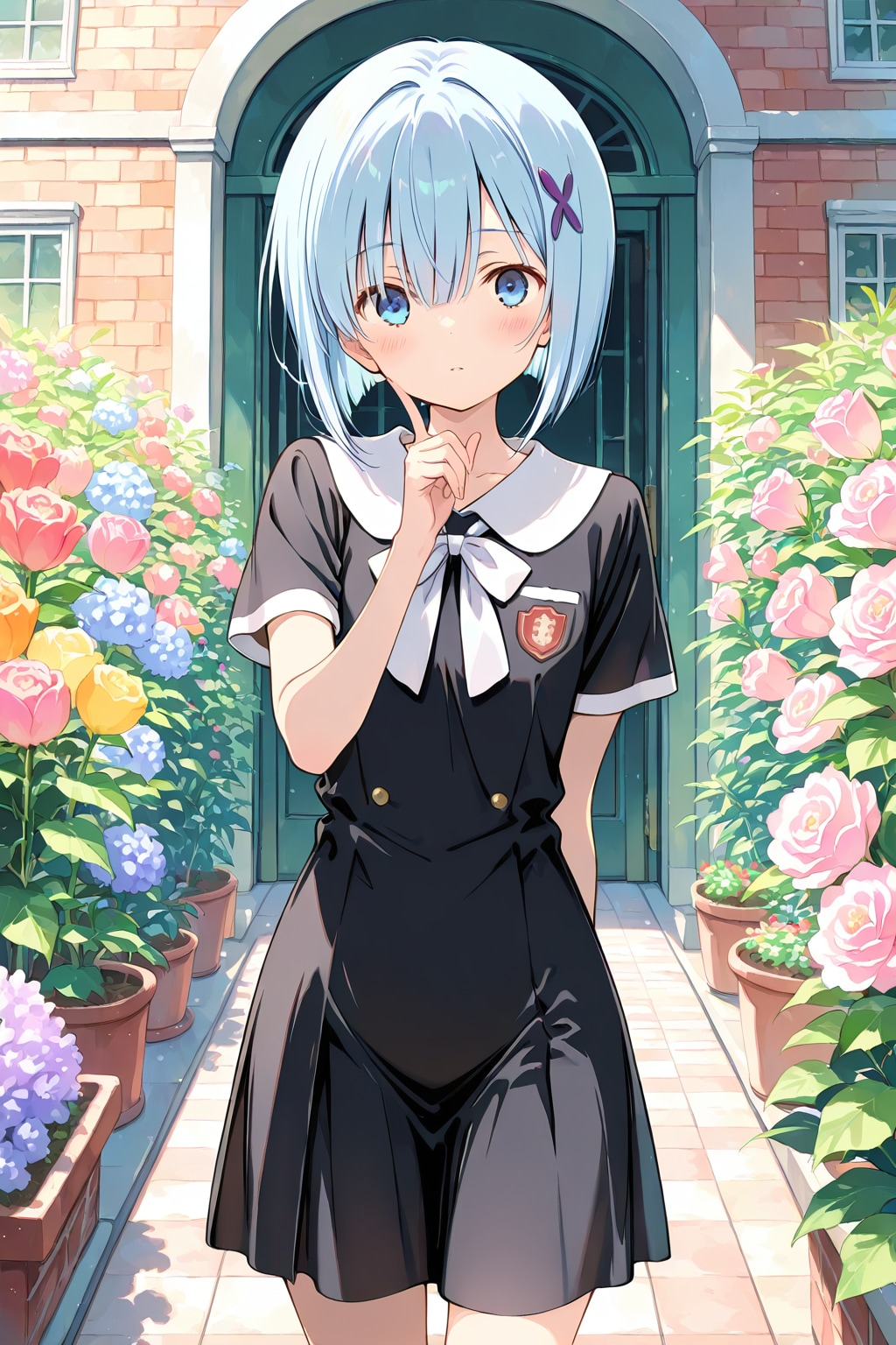 お散歩する未来ちゃん