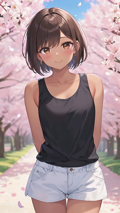 お散歩中 | の人気AIイラスト・グラビア