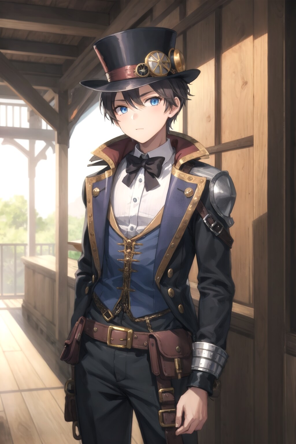 スチームパンクの男の子