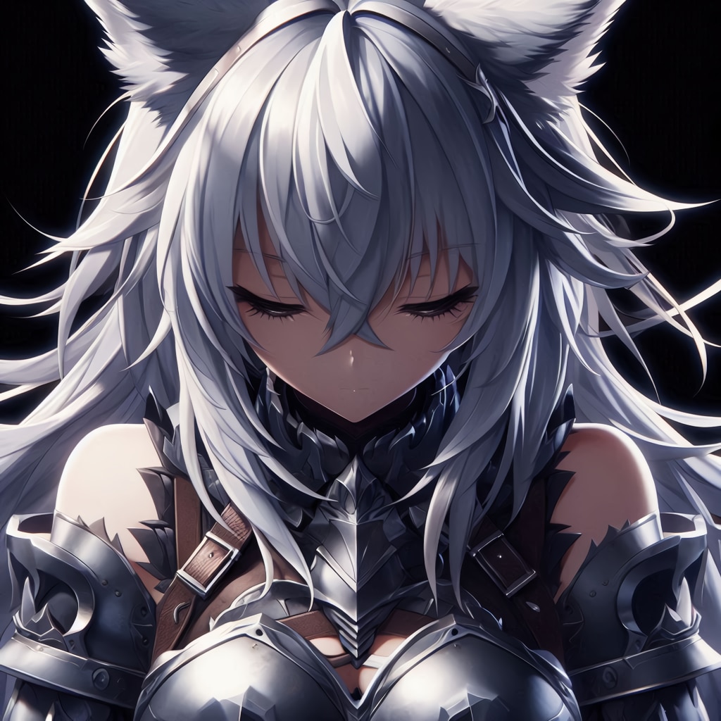 【12号】銀狼4 | の人気AIイラスト・グラビア