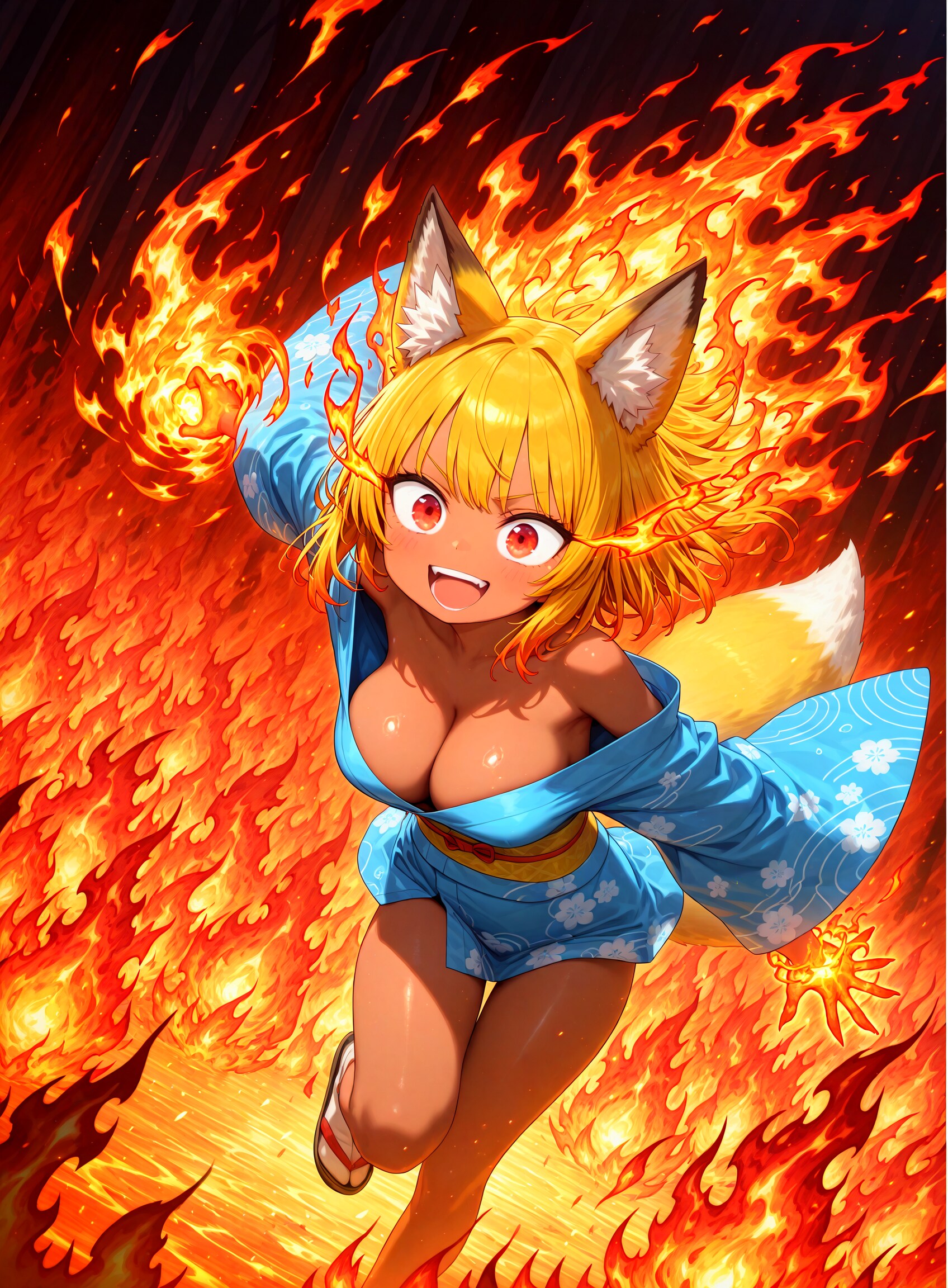 ボスっぽい狐娘
