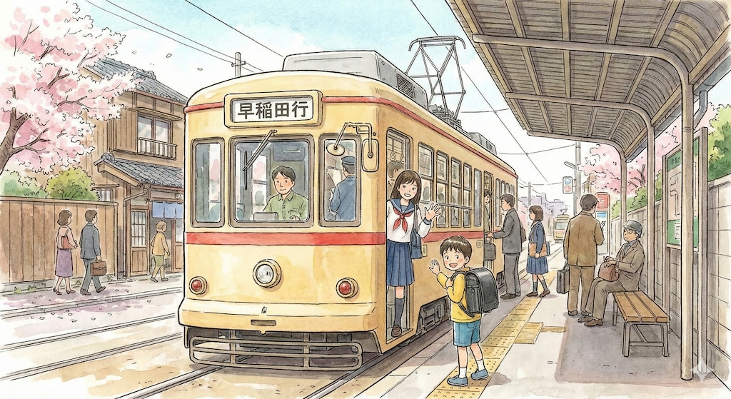 トラム　都電荒川線