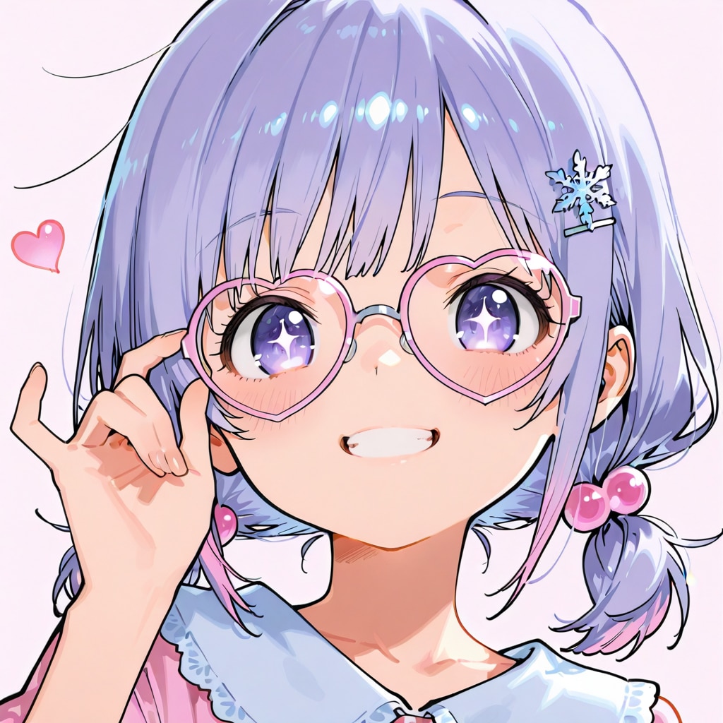 めがね♡⸜(*˙꒳˙*)⸝♡ | の人気AIイラスト・グラビア