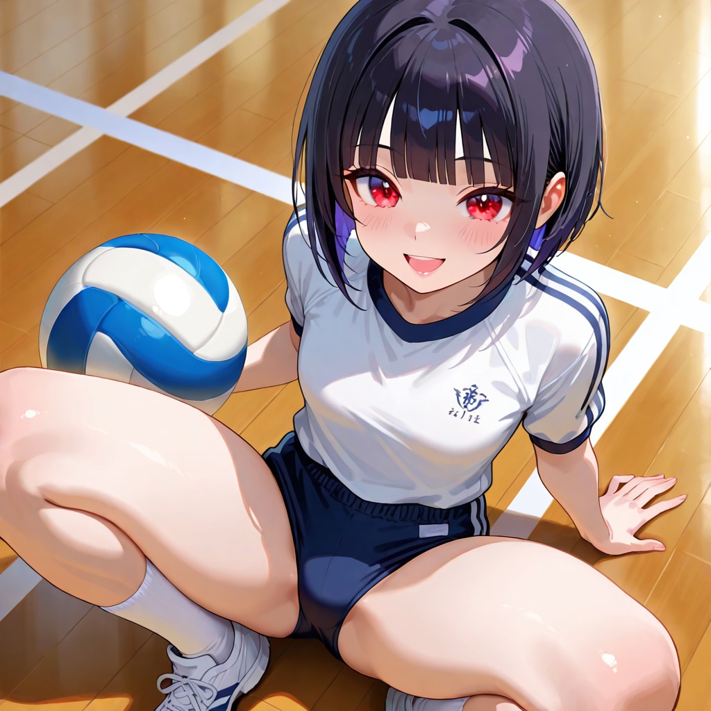 LILYでお試しブルマ娘 ~ 黒髪ボブのブルマ娘１２１ ~