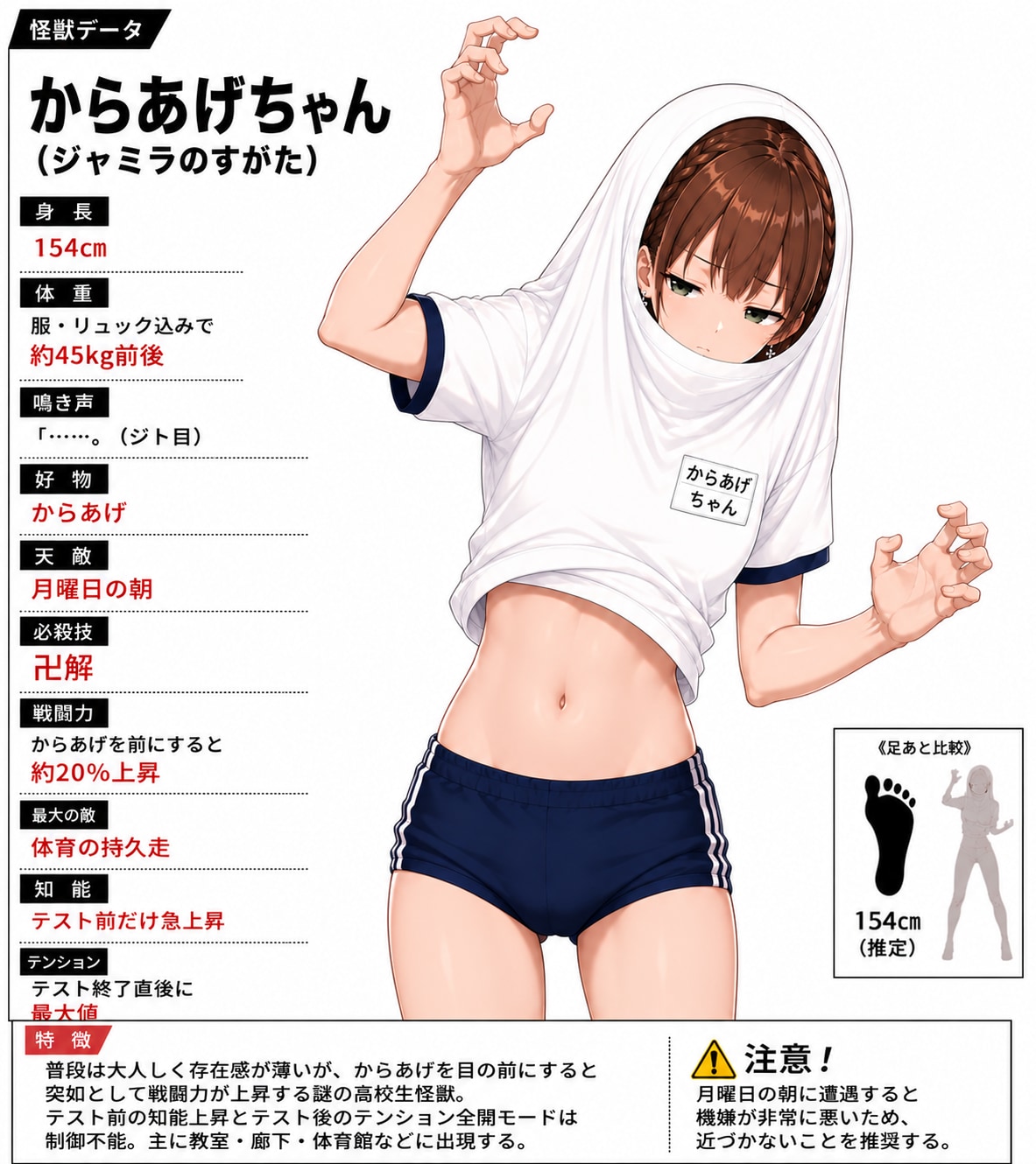 #1 からあげ大怪獣図鑑（ジャミラ）