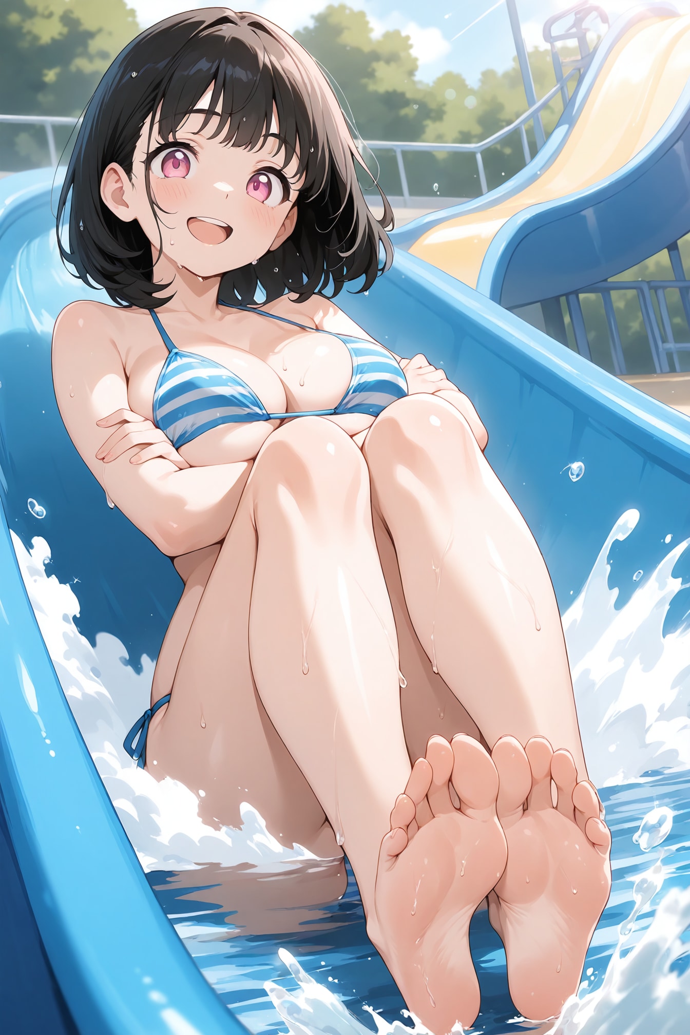 ウォータースライダー