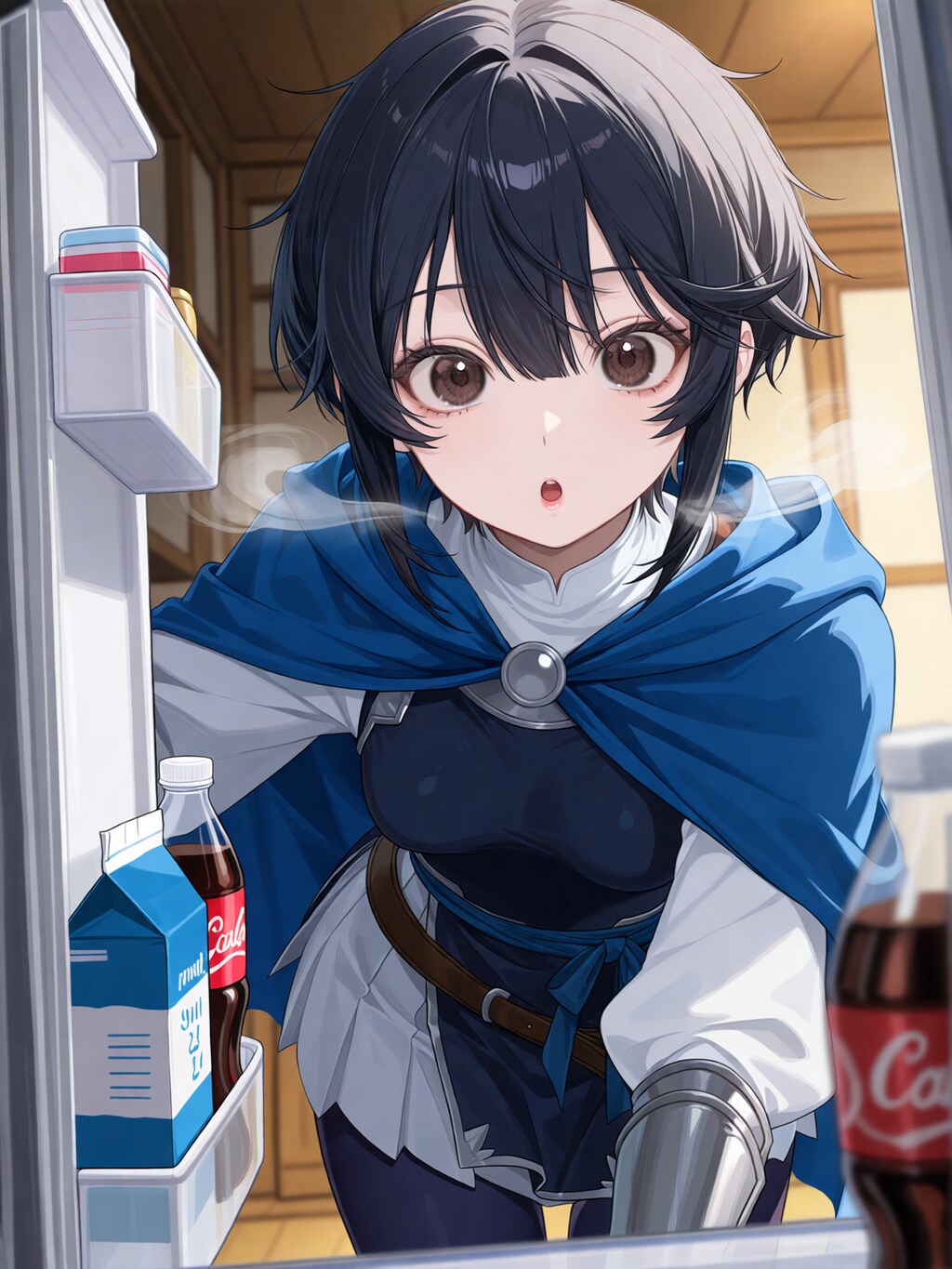 文明の利器と姫騎士さん