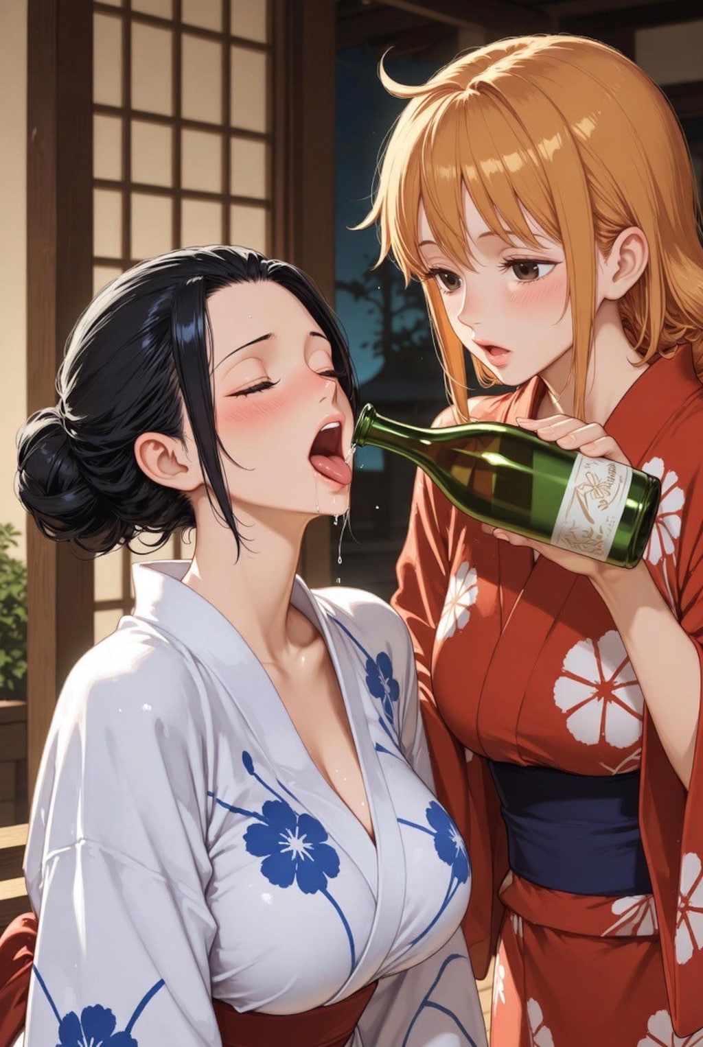 従順ロビン×酒カスナミ