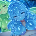 ある夜、森の中、スライム姉妹に出会った。 8枚目