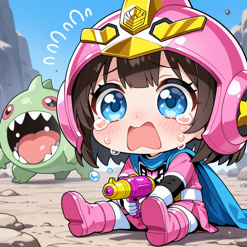 ちびすぎるせんたいひろいん！！