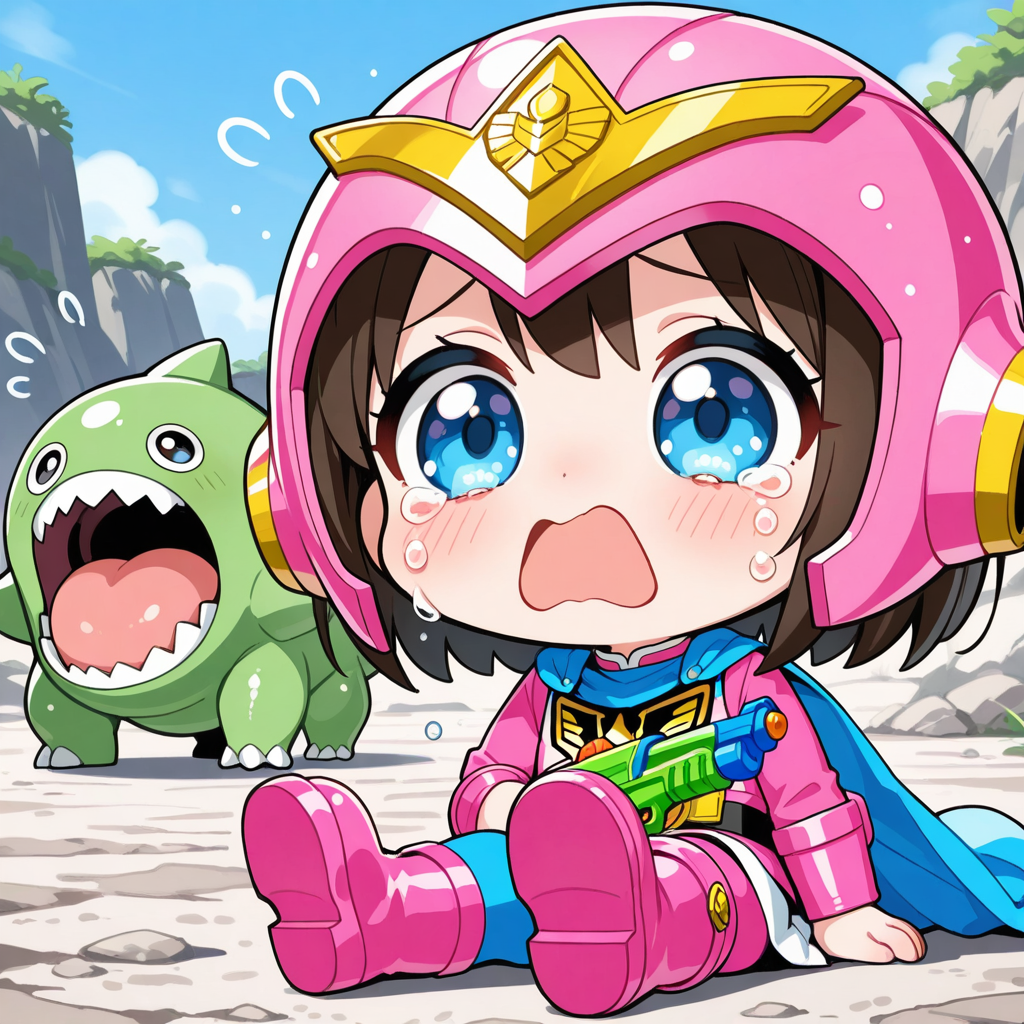 ちびすぎるせんたいひろいん！！