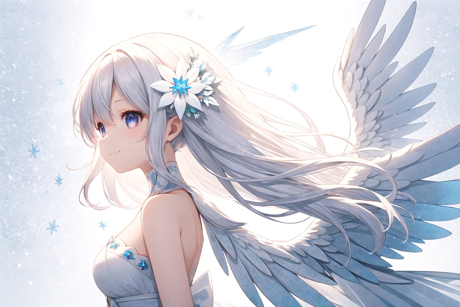 雪色の翼