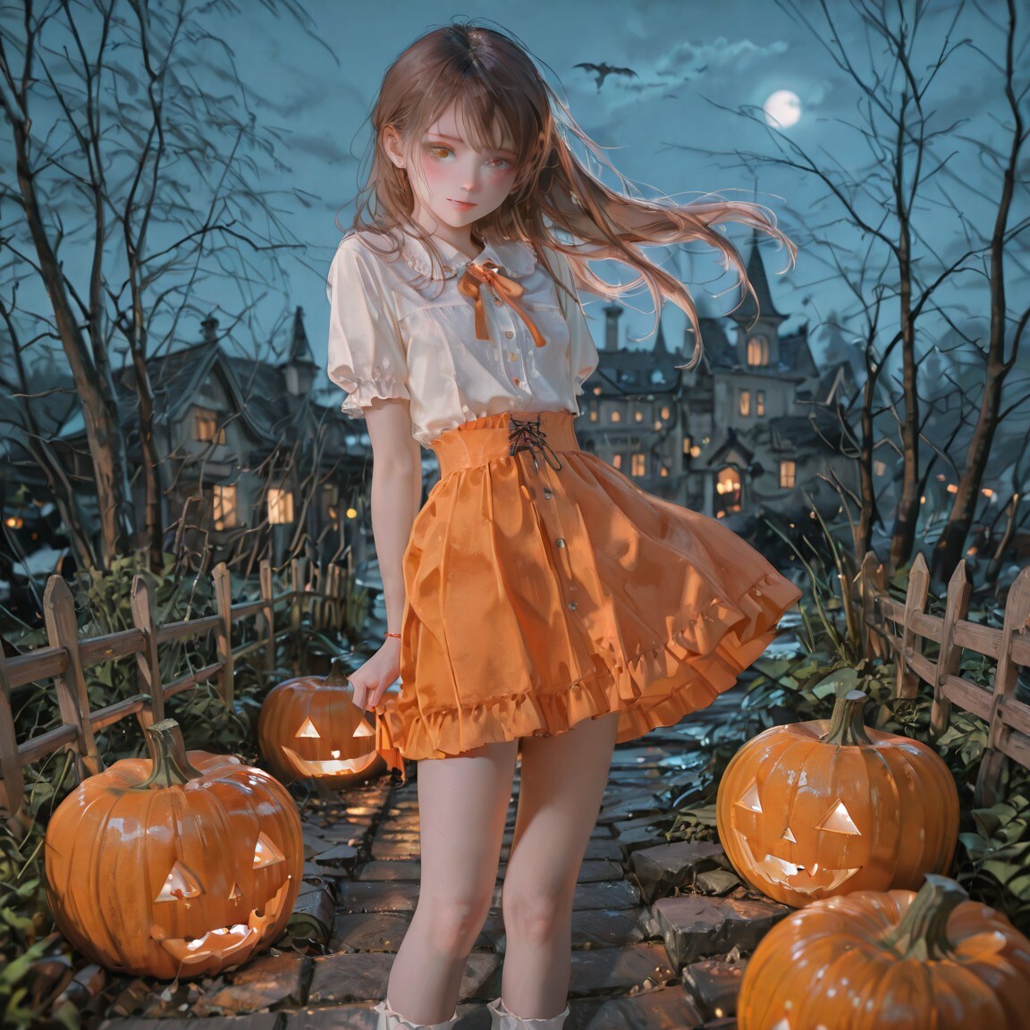 ハロウィンなかぼちゃ 10/28 | の人気AIイラスト・グラビア