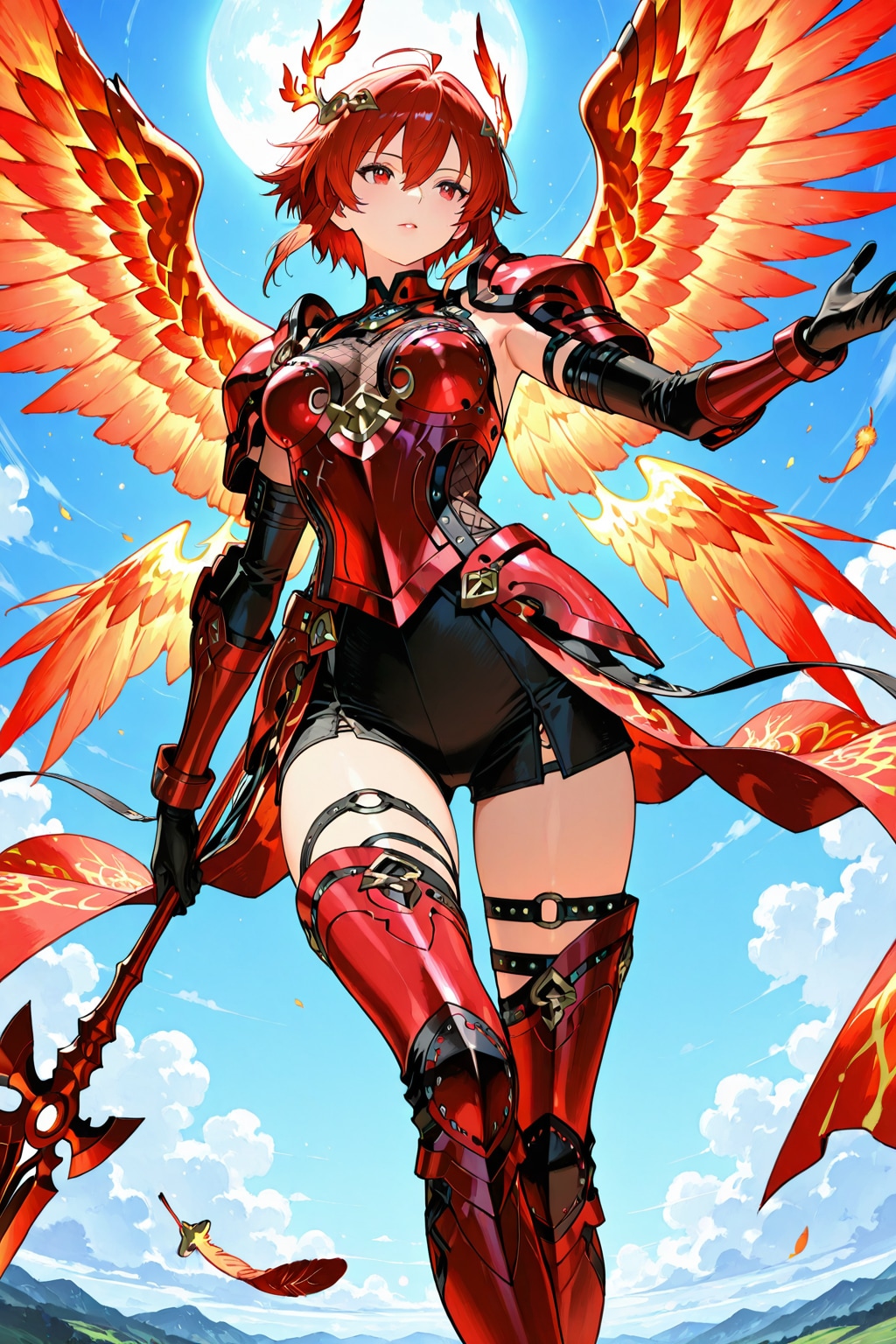 不死鳥のヴァルキリー | の人気AIイラスト・グラビア