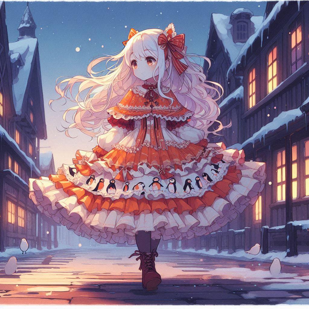 白髪の可愛い女の子【47】