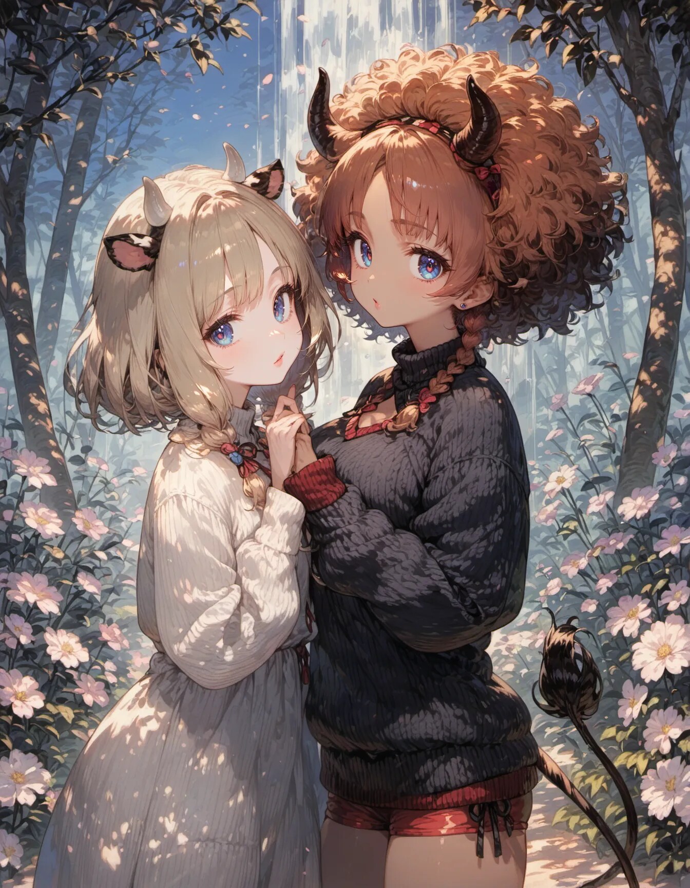 Sylvan Sisters in Bloom | の人気AIイラスト・グラビア