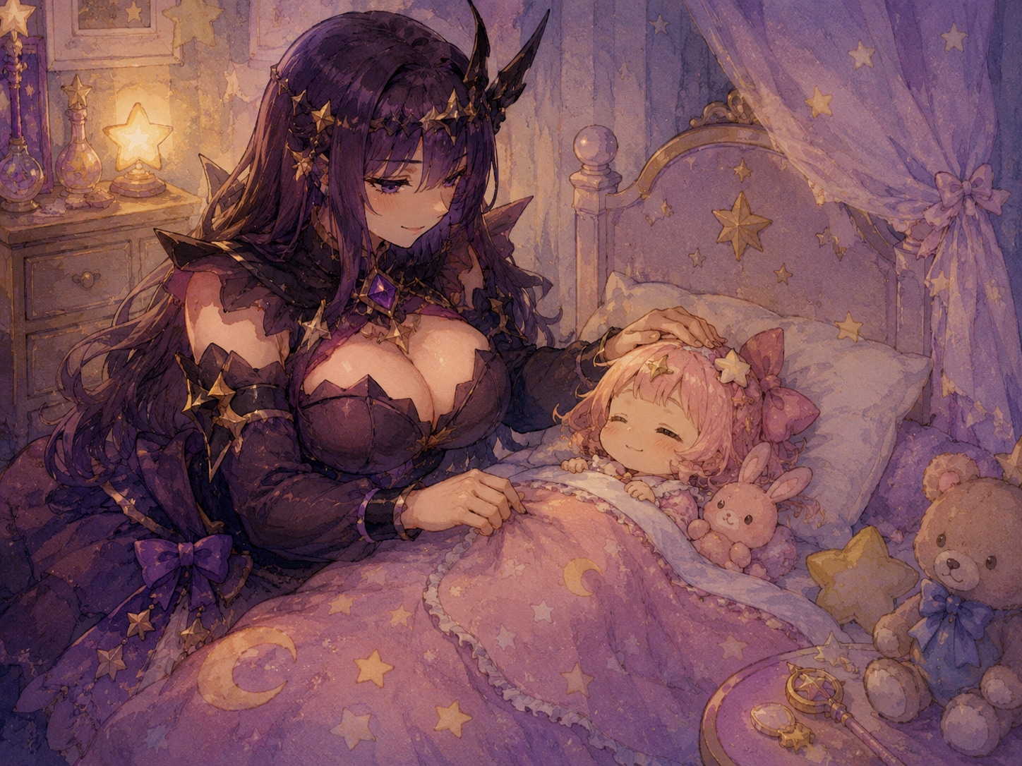 寝かしつけ魔法少女おねえさん