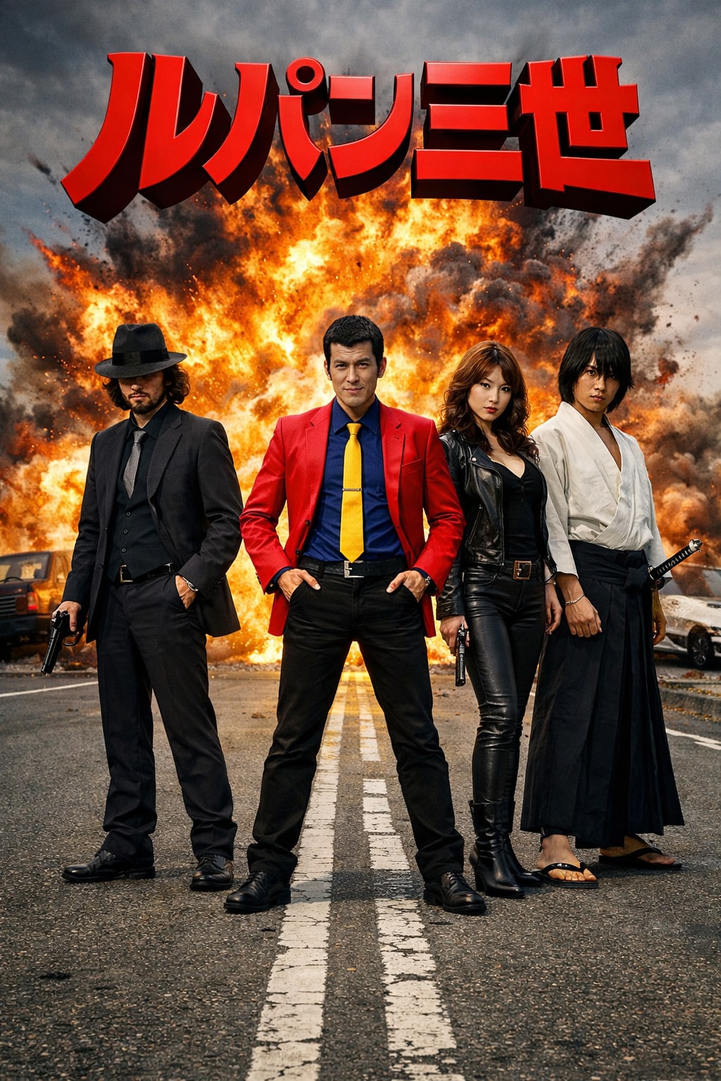 西部警察風ルパン三世