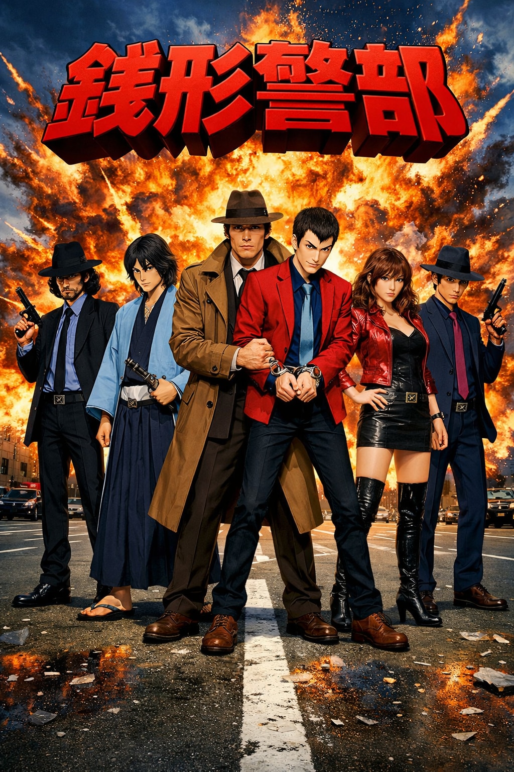 西部警察風ルパン三世