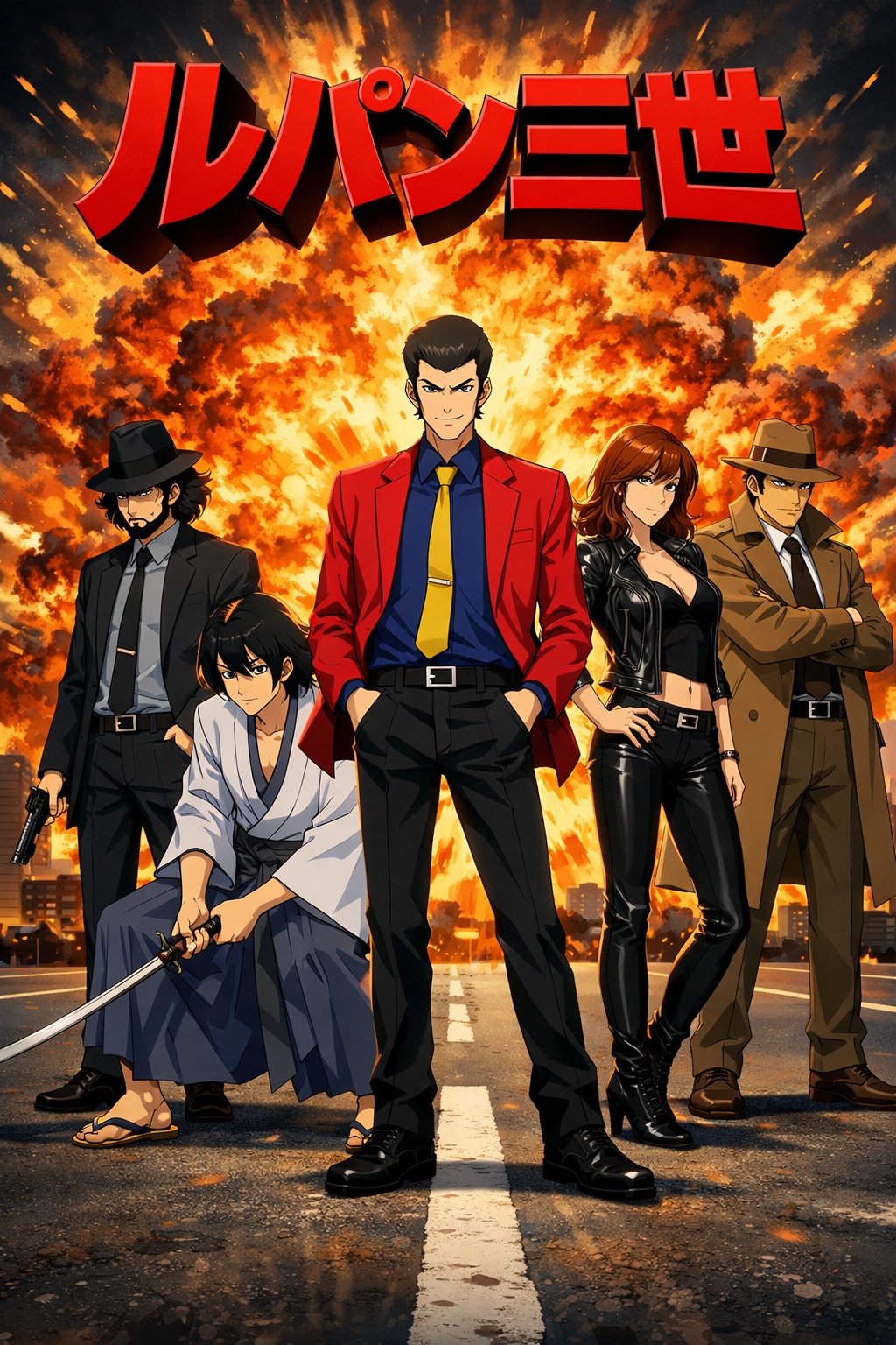 西部警察風ルパン三世