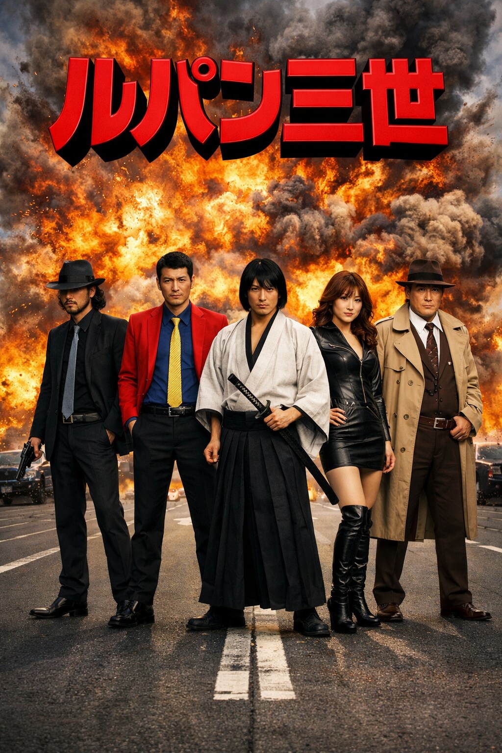 西部警察風ルパン三世