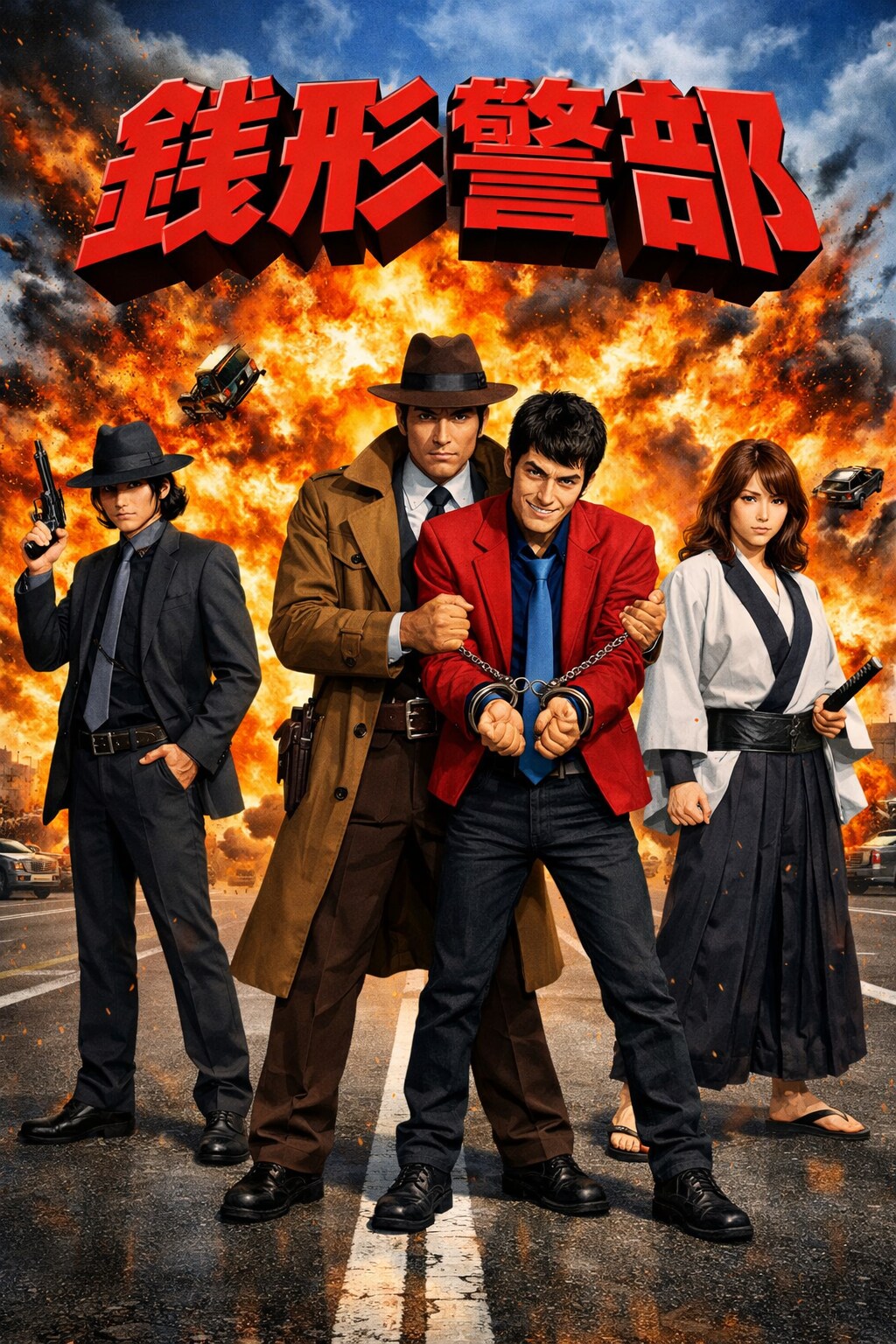 西部警察風ルパン三世